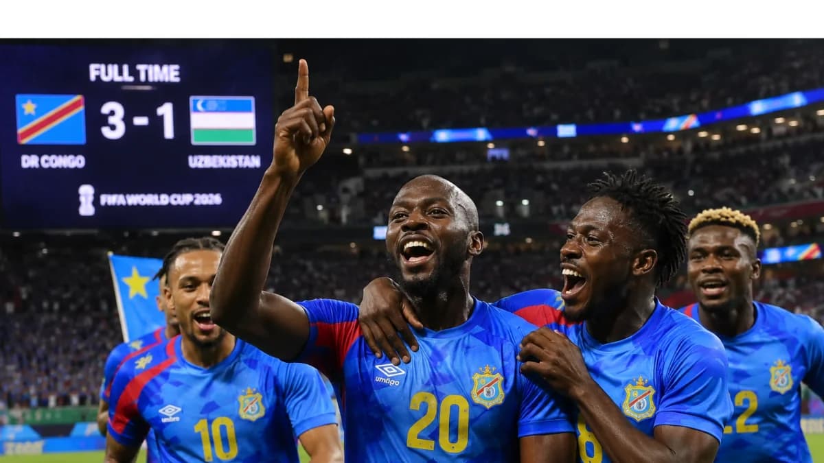 DR Congo reach first World Cup knockout stage after comeback win