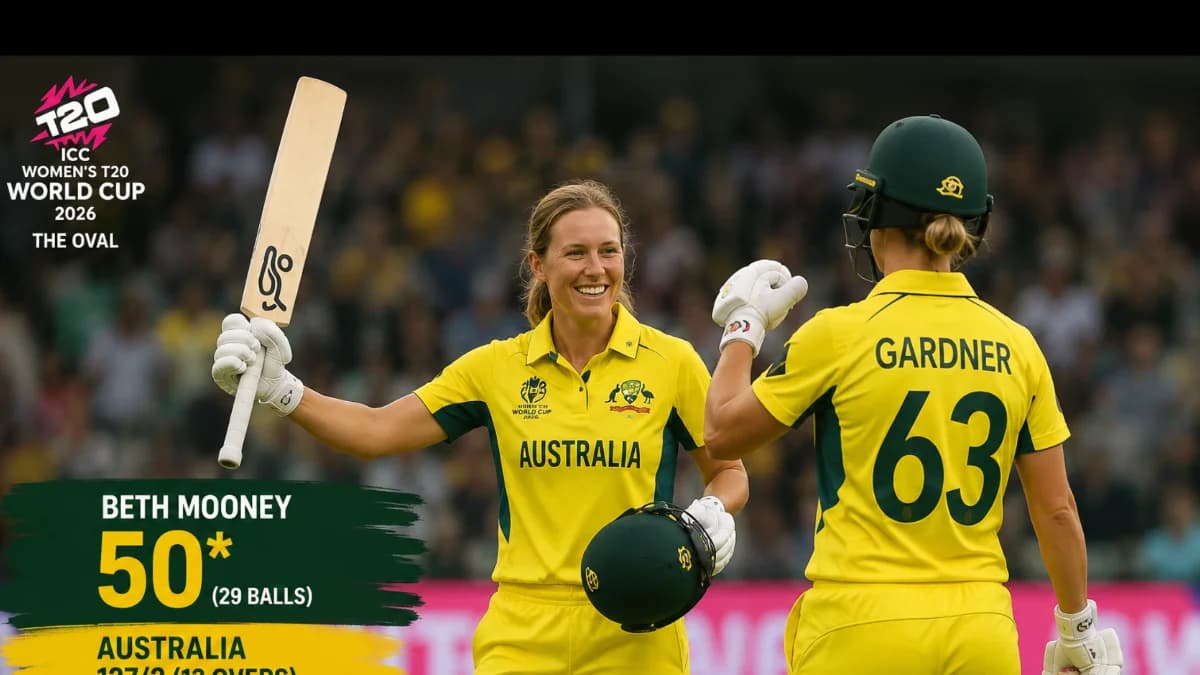 Beth Mooney leads Australia into Women's T20 World Cup final