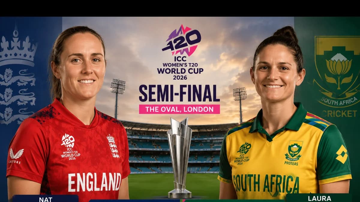 England Women vs South Africa Women Semi Final 2026