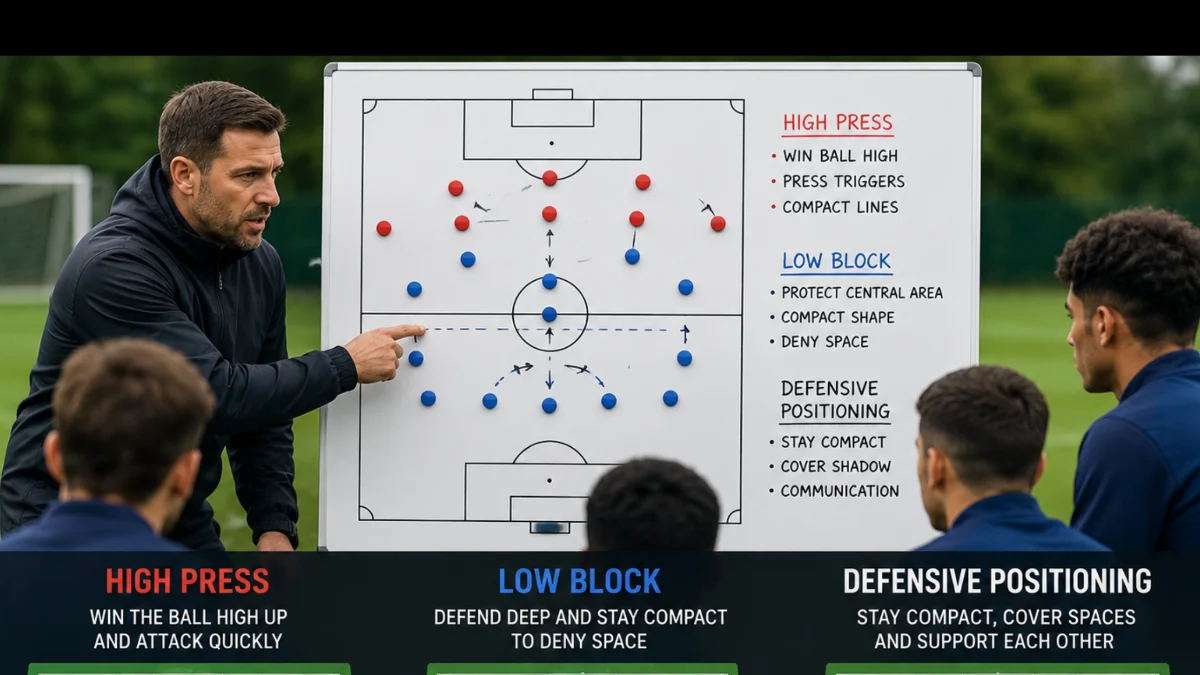 Football Tactics 101: Defensive Strategies, Pressing & Positioning