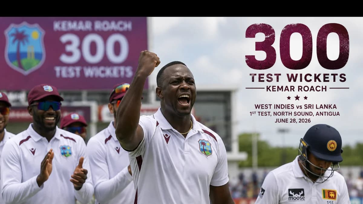 Kemar Roach's 300 Test Wickets Cement His West Indies Legacy