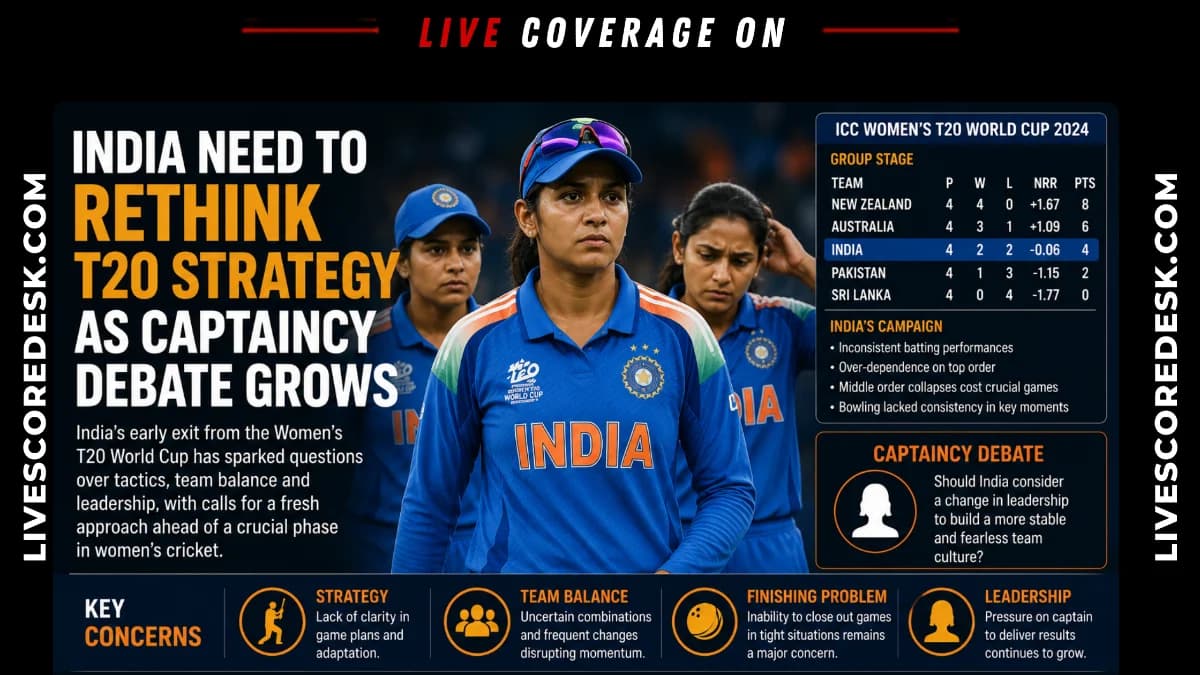 India need to rethink T20 strategy as captaincy debate grows