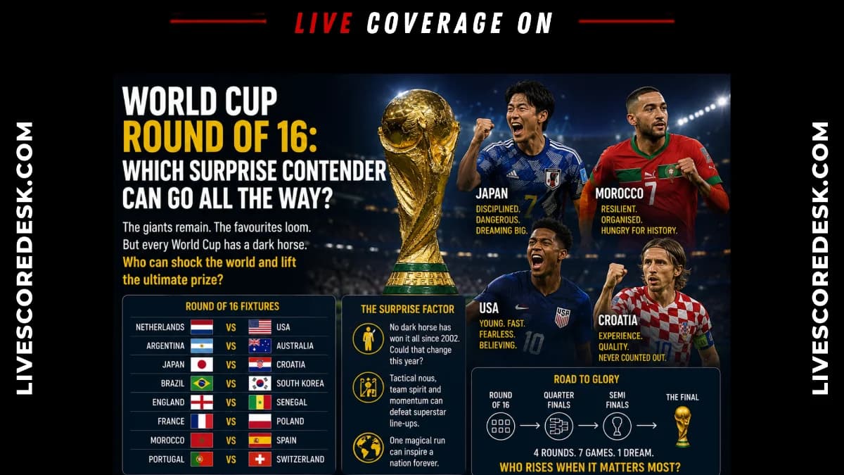 World Cup Round of 16: Which Surprise Contender Can Go All the Way?