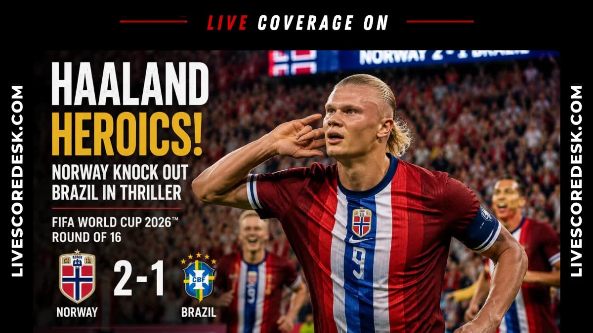 Erling Haaland Teases Wayne Rooney After Norway Shock Brazil