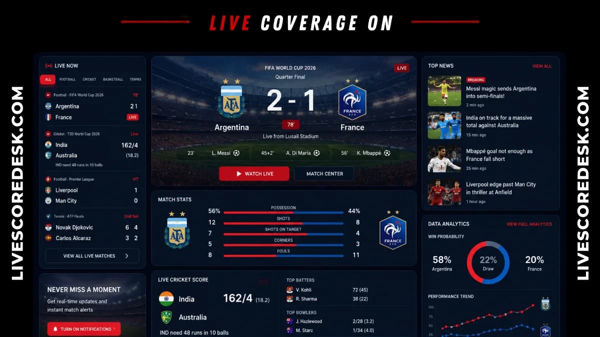 Live Sports Scores Explained: How Real-Time Scoring Systems Work
