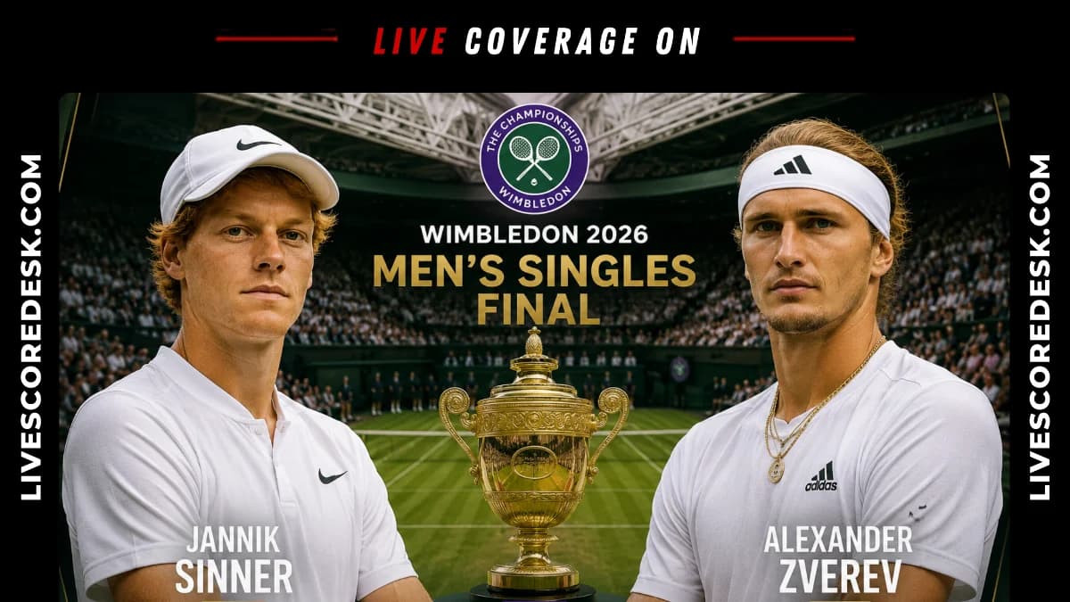 Jannik Sinner vs Alexander Zverev: Wimbledon 2026 Final Preview