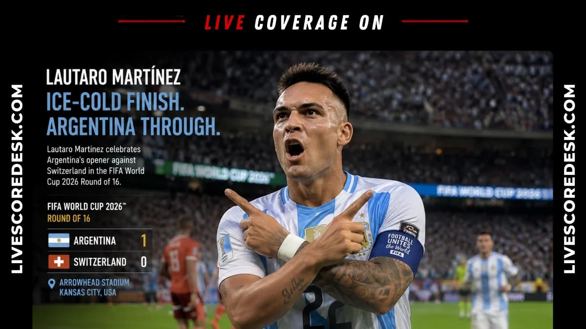 Lautaro Martinez Escapes Red Card as Argentina Reach England Semi-Final