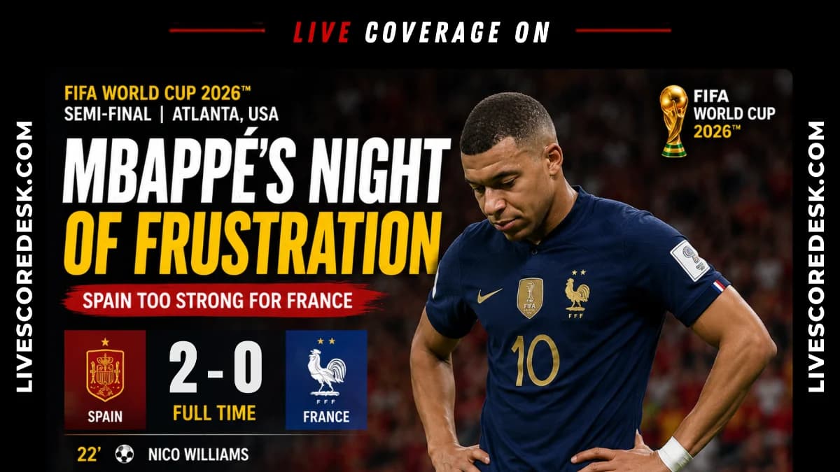 Kylian Mbappe Questions France Display After World Cup Semi-Final Exit