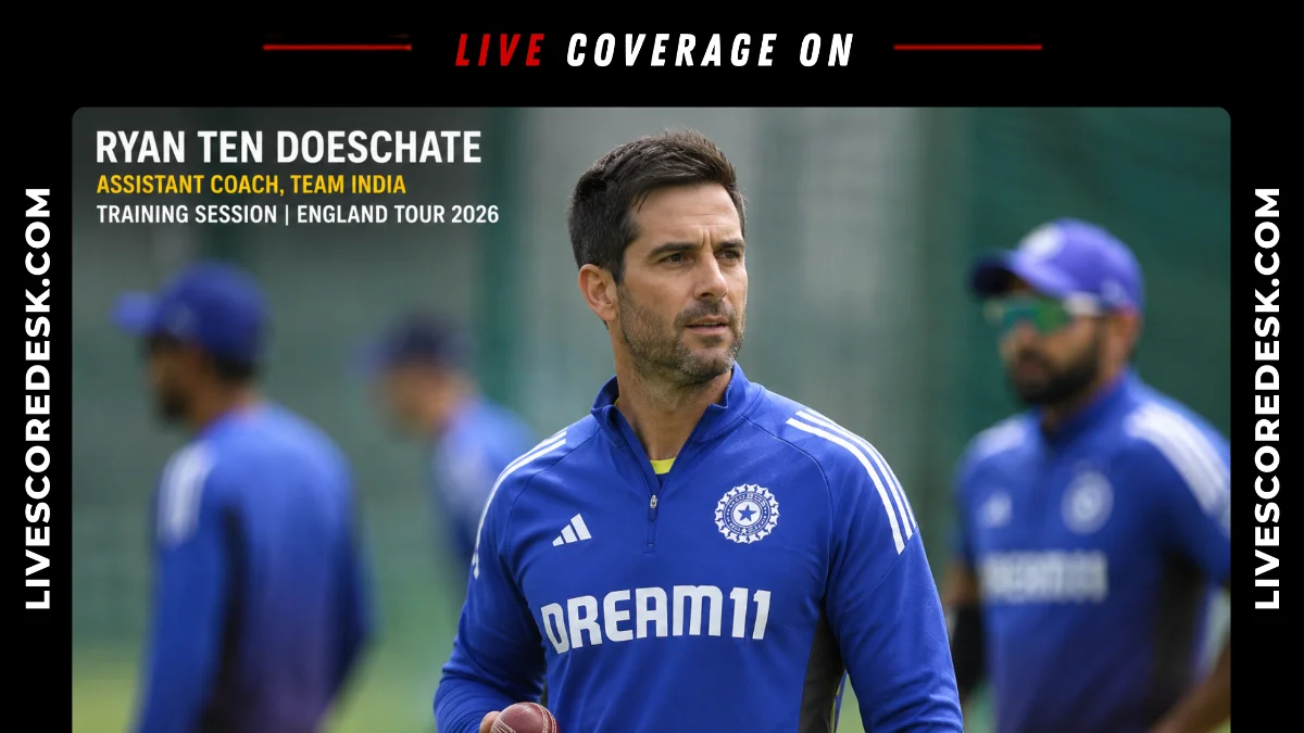 Ryan ten Doeschate's Reported India Exit Linked To Coaching Role Promise