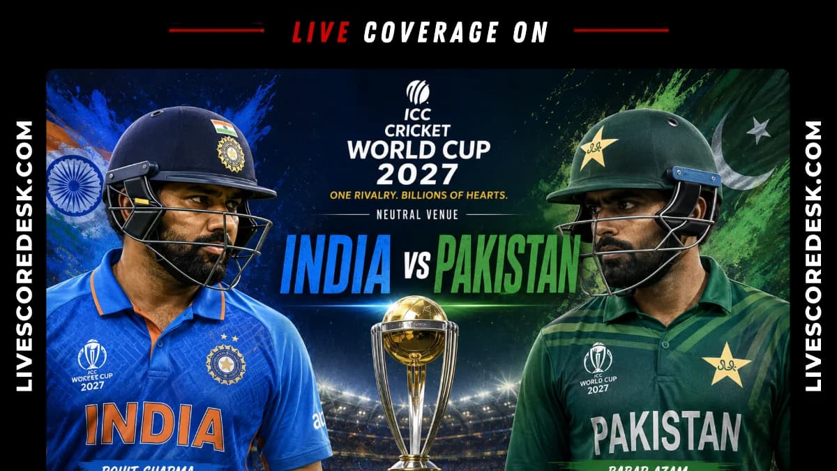 India vs Pakistan Could Meet Three Times At 2027 Cricket World Cup