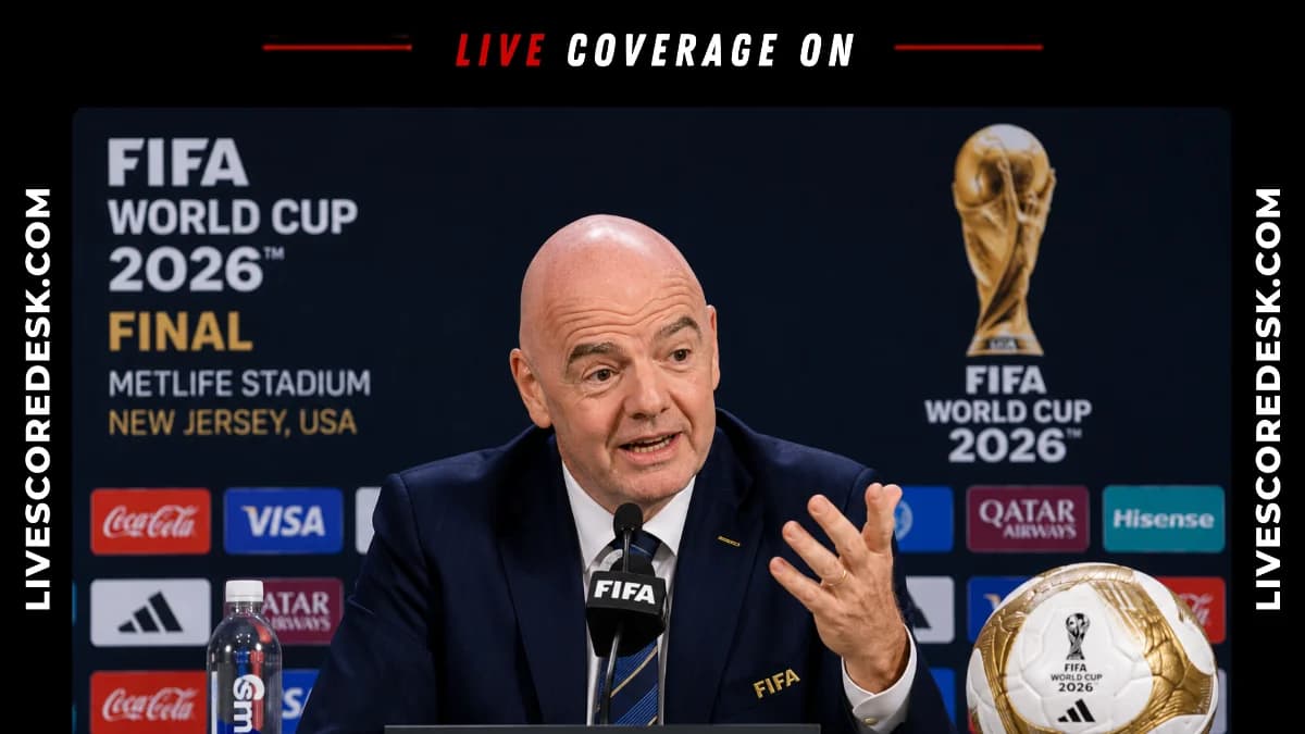 FIFA Set To Extend World Cup Final Half-Time For Historic 2026 Show