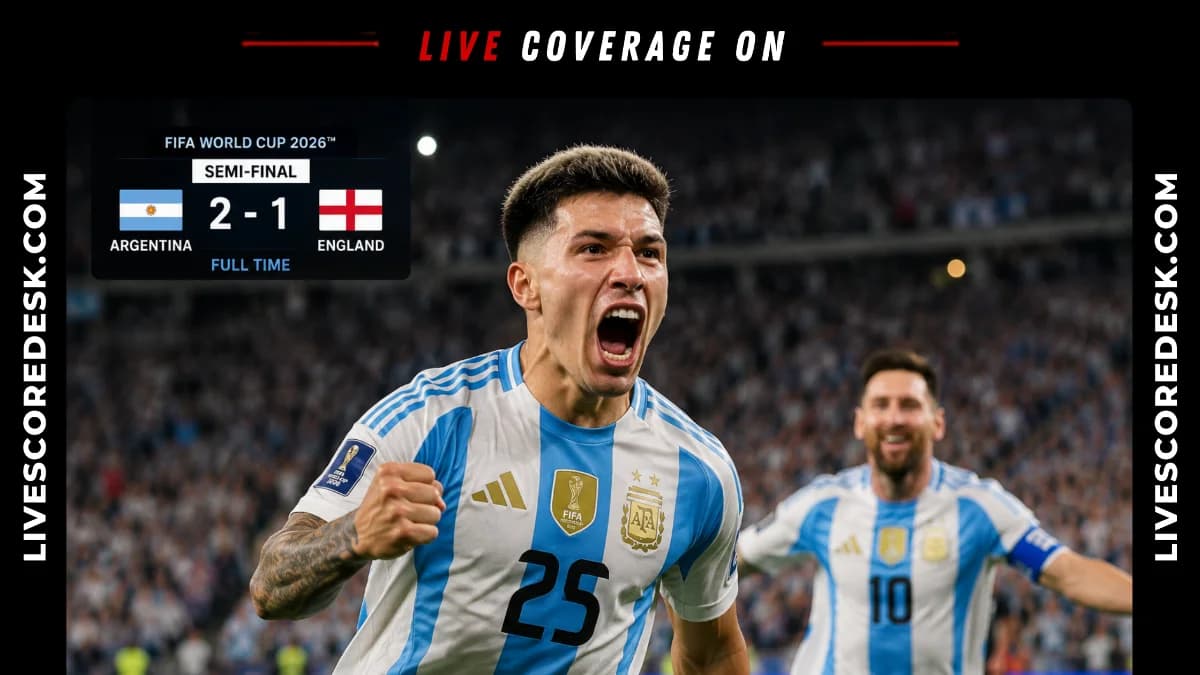 Lisandro Martínez celebrates Argentina's World Cup final berth