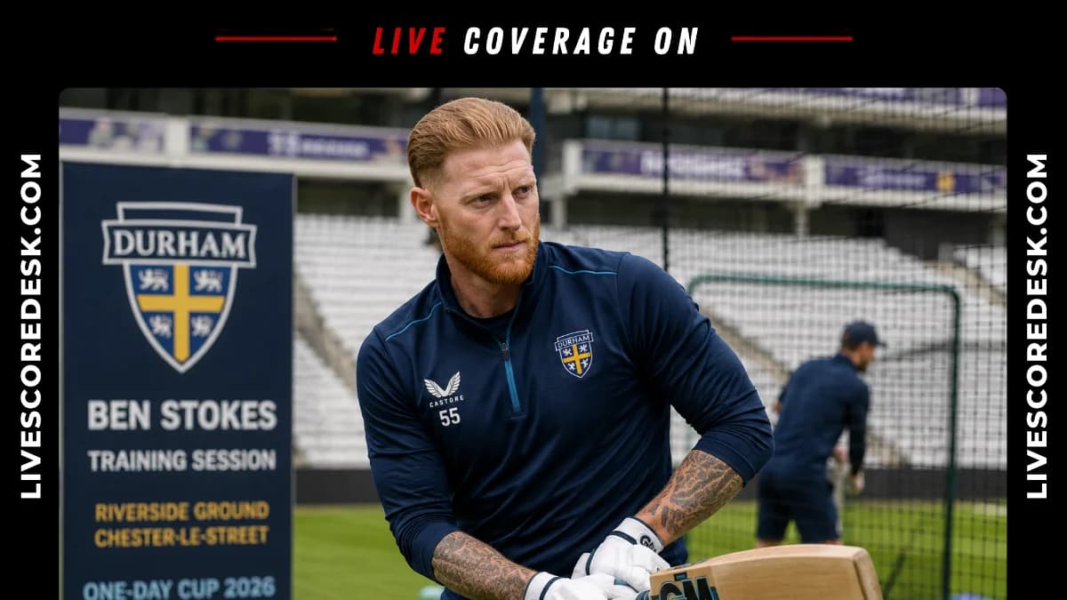 Ben Stokes Set for Durham Return in One-Day Cup Comeback