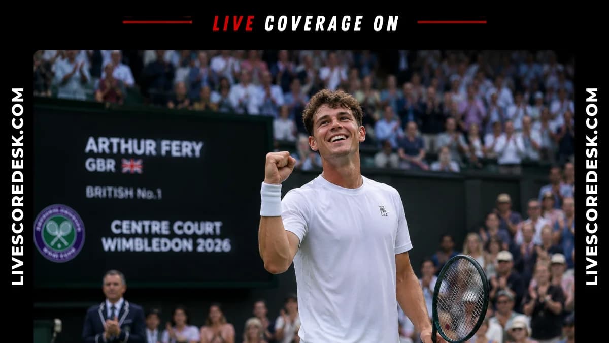 Arthur Fery Ready For Spotlight After Wimbledon Ranking Surge