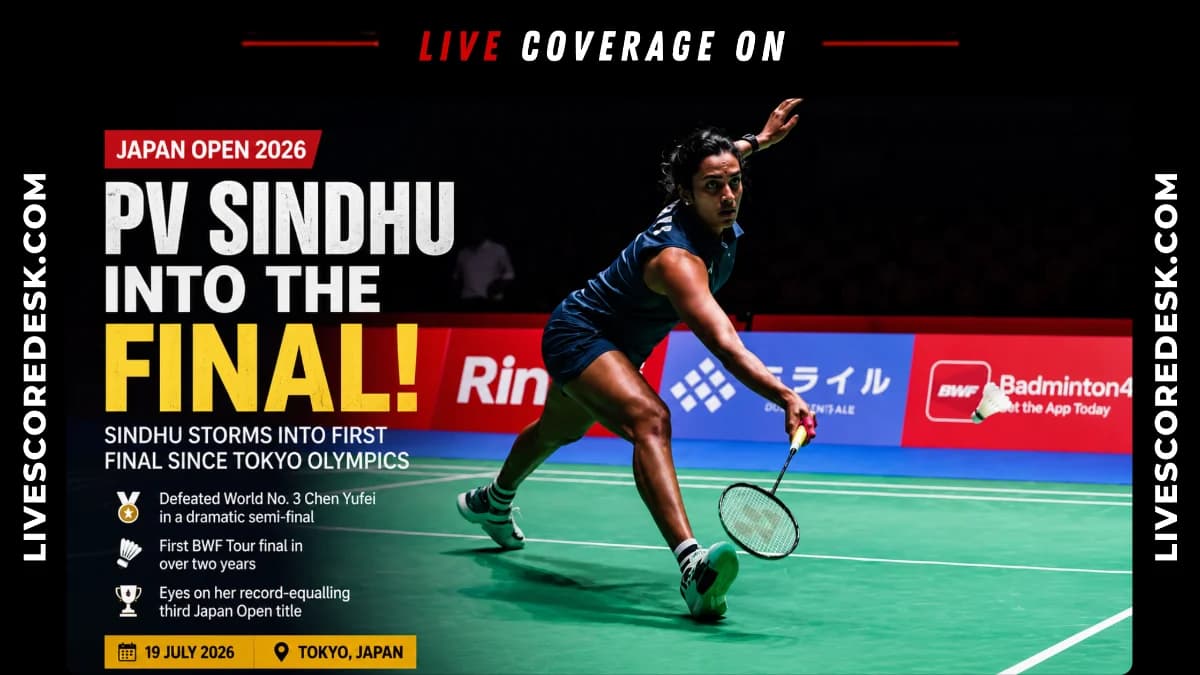 PV Sindhu Reaches Japan Open Final After Chen Yufei Retires Injured
