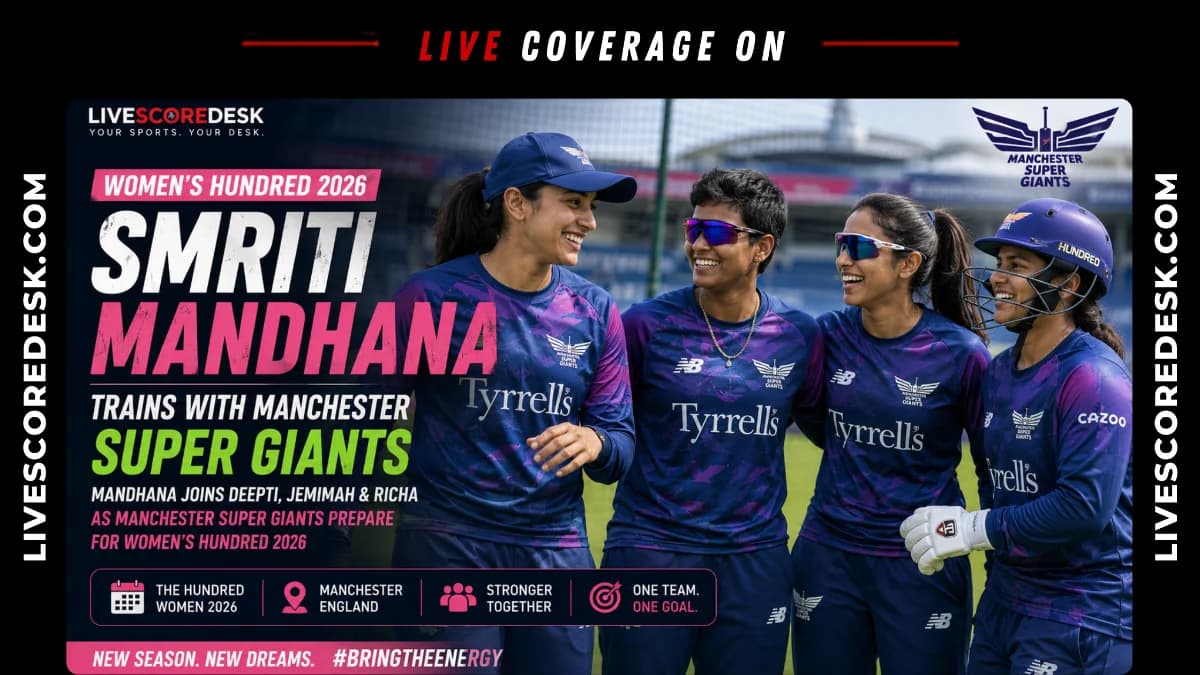 Mandhana, Deepti headline India's Women's Hundred challenge