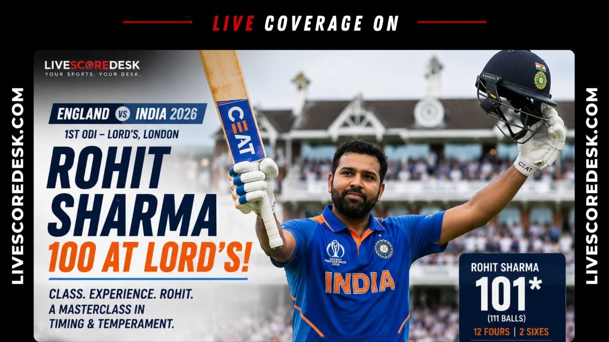 Ravi Shastri Says Rohit's Lord's 138 Silenced Critics