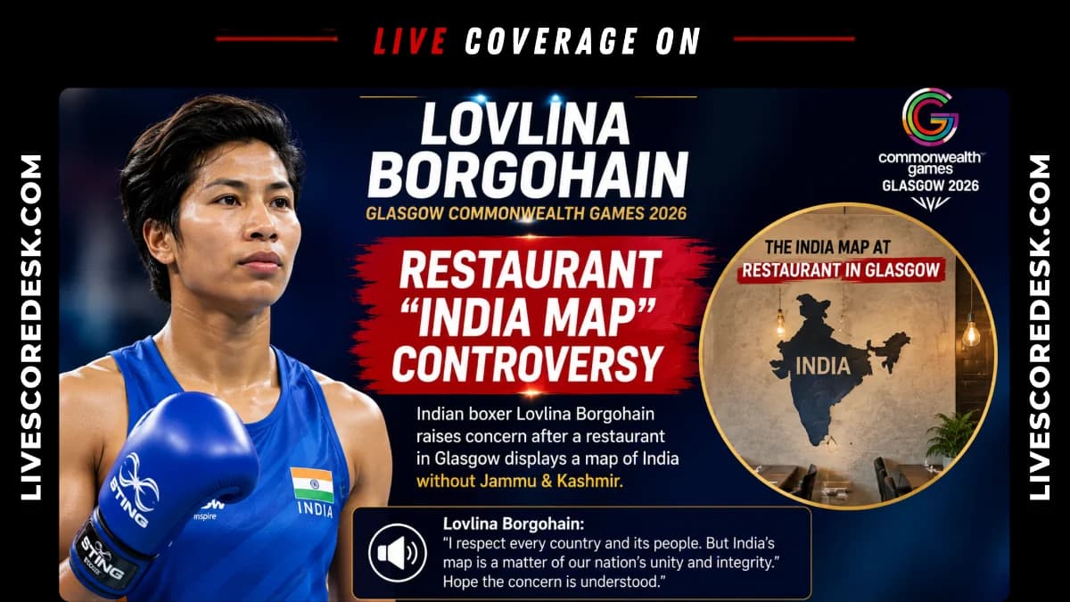 Glasgow Restaurant Apologises After Lovlina Borgohain Flags India Map Error